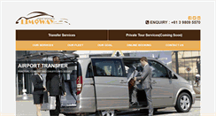 Desktop Screenshot of limoway.com.au